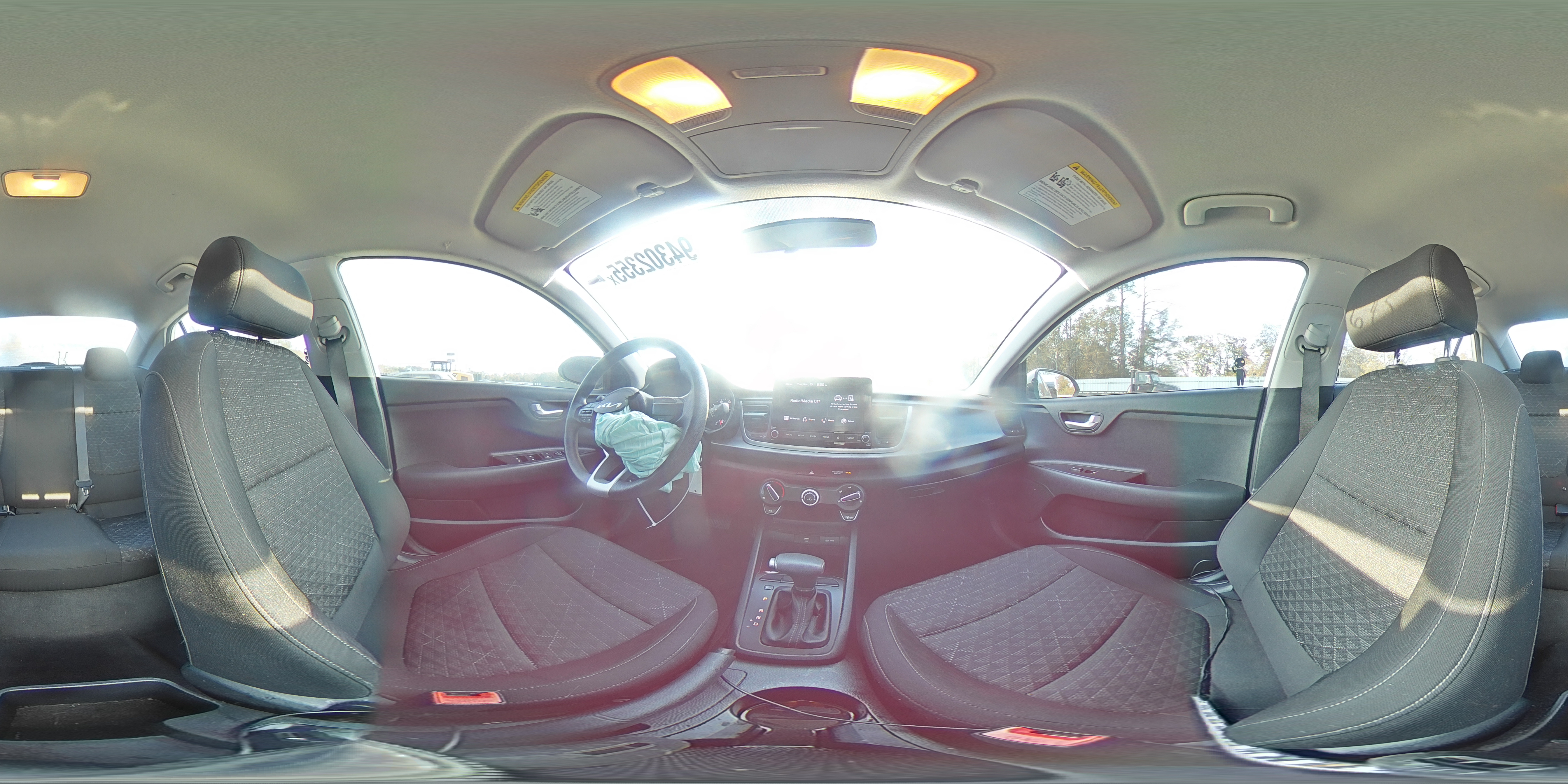 2022 Kia Rio Lx VIN: 3KPA24AD0NE434246 Lot: 94302355