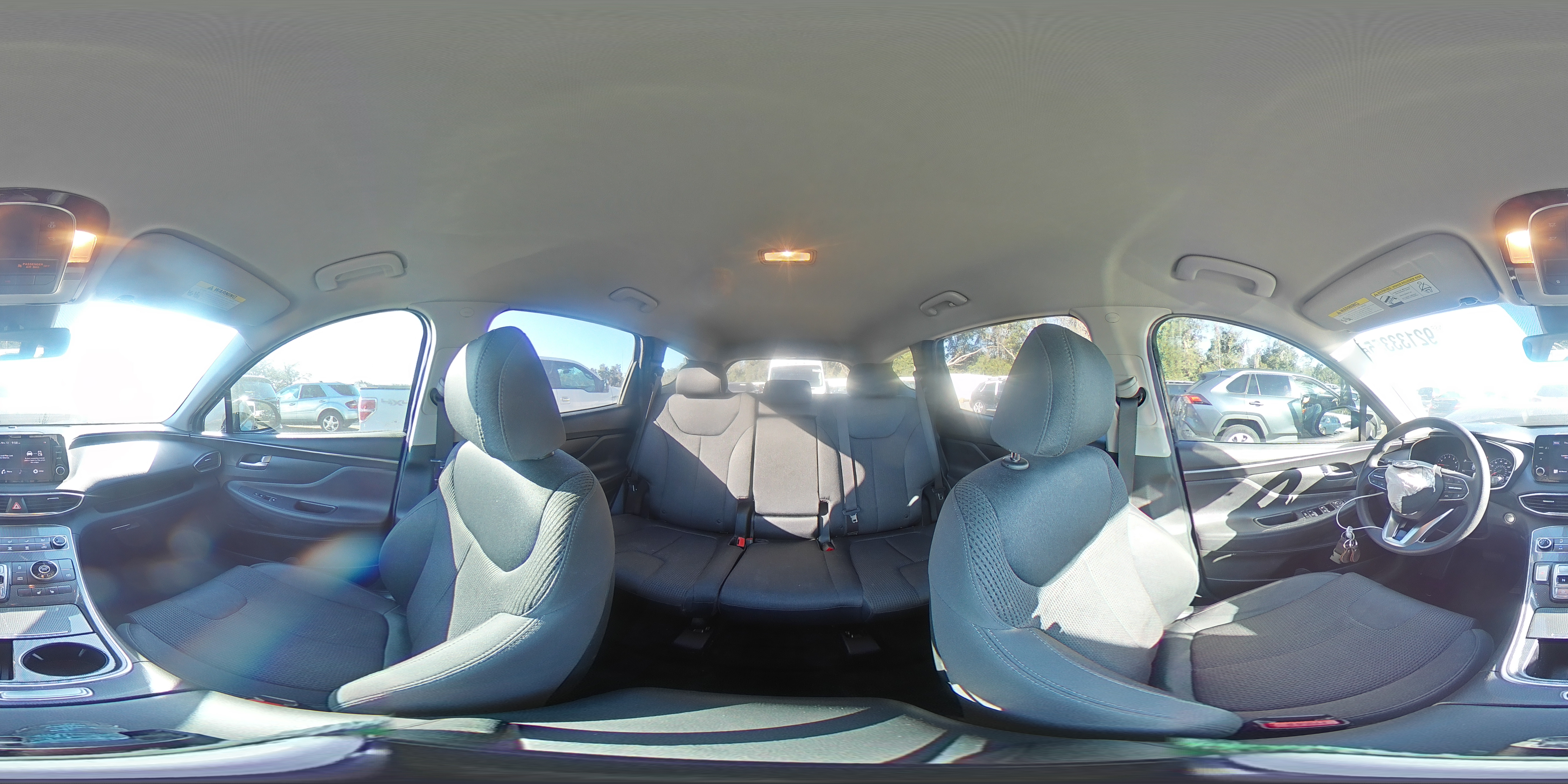 2021 Hyundai Santa Fe Sel VIN: 5NMS24AJXMH362585 Lot: 92133355