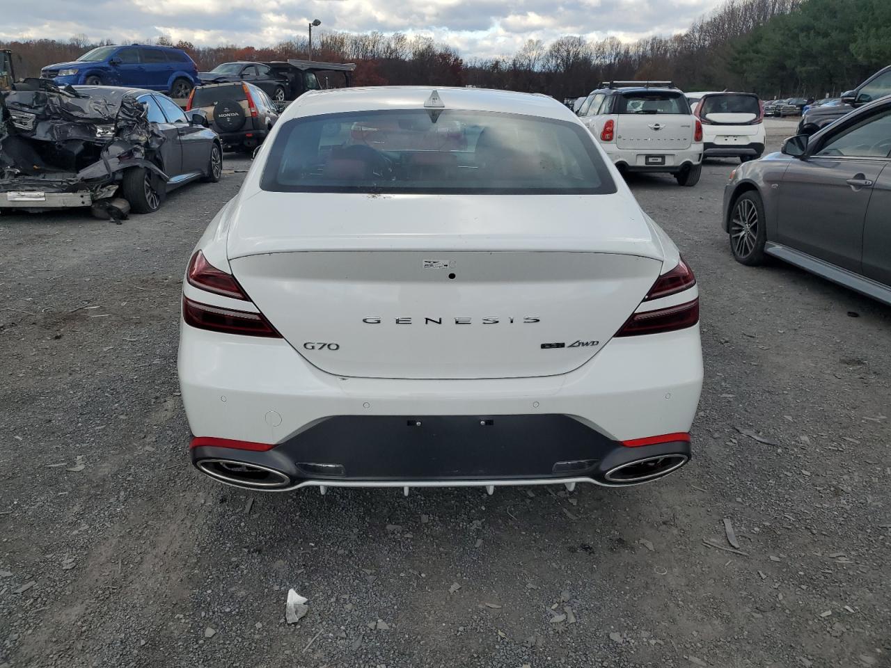 2025 Genesis G70 Sport Advanced VIN: KMTG54SE4SU158256 Lot: 91219975