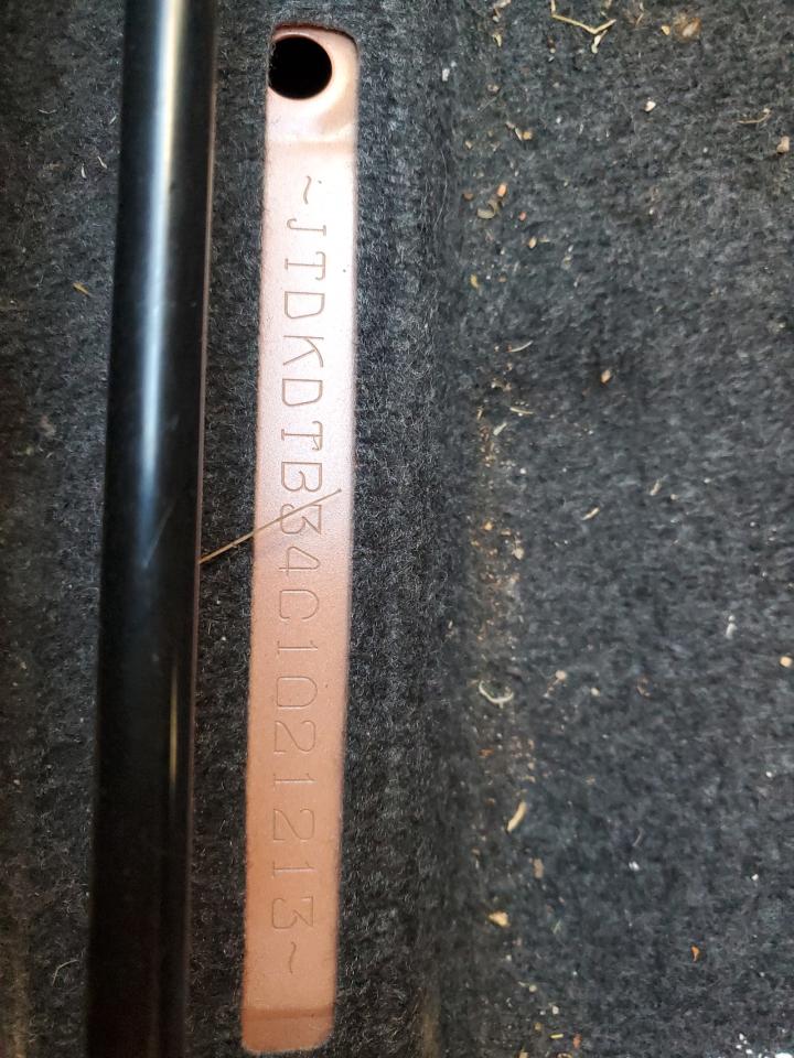 2012 Toyota Prius C VIN: JTDKDTB34C1021213 Lot: 91263055