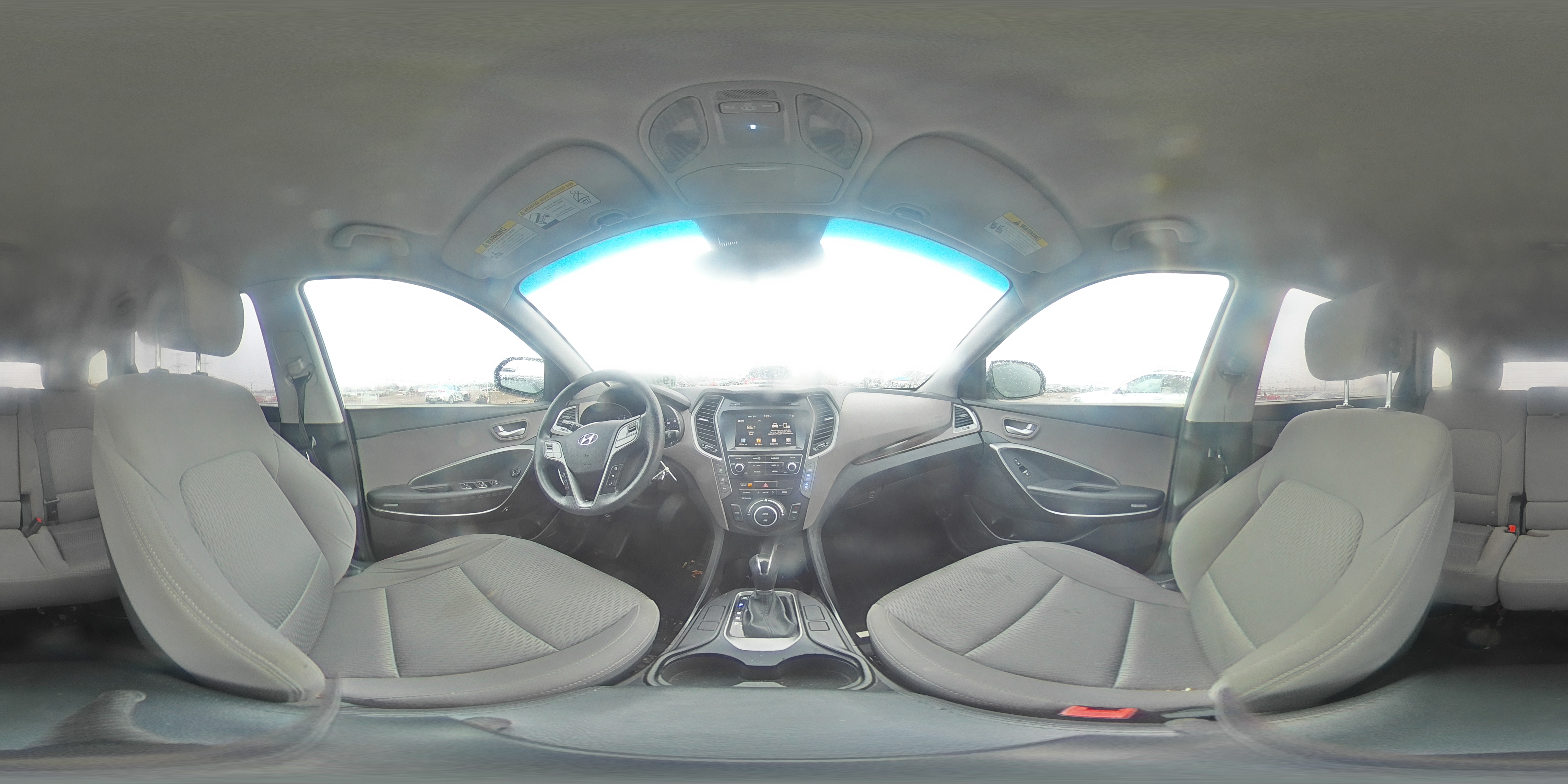 2017 Hyundai Santa Fe Se VIN: KM8SM4HF1HU203024 Lot: 94222975