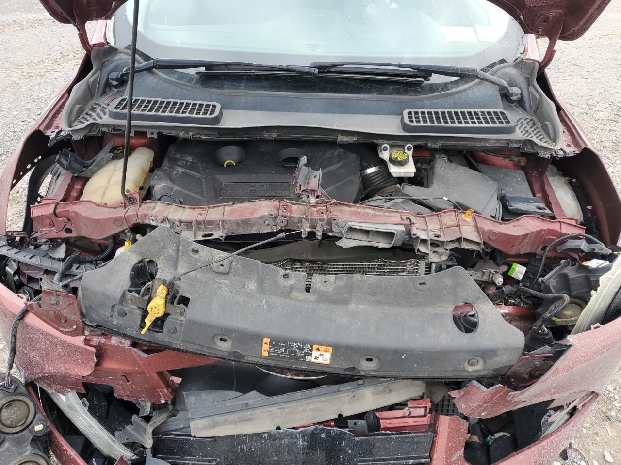 2016 Ford Escape Titanium VIN: 1FMCU9J90GUB50997 Lot: 93191615