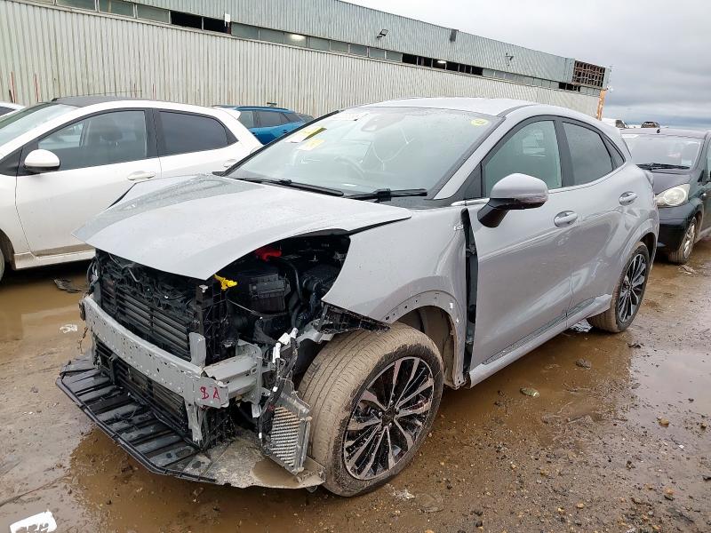 2024 FORD PUMA 1.0 ECOBOOST HYBR MHEV 155 ST-LINE VIGNALE 5DR DCT for sale at Copart PETERLEE