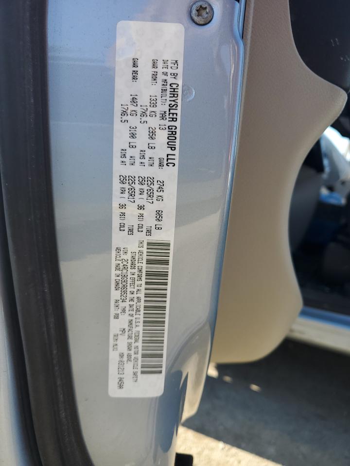 2013 Chrysler Town & Country Touring VIN: 2C4RC1BG9DR695234 Lot: 91089915