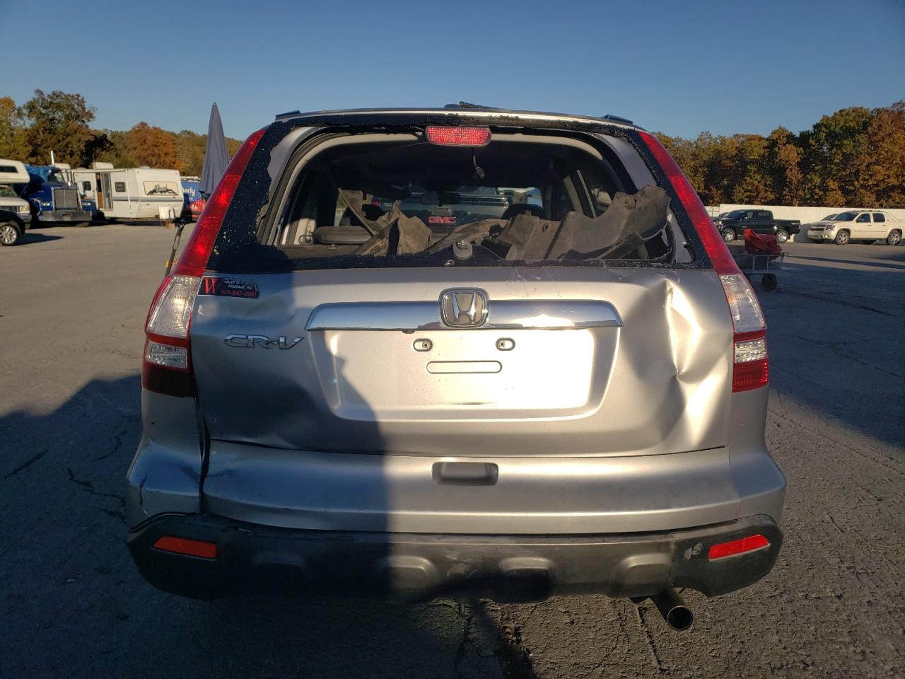 2007 Honda Cr-V Exl VIN: JHLRE48787C044924 Lot: 90904035