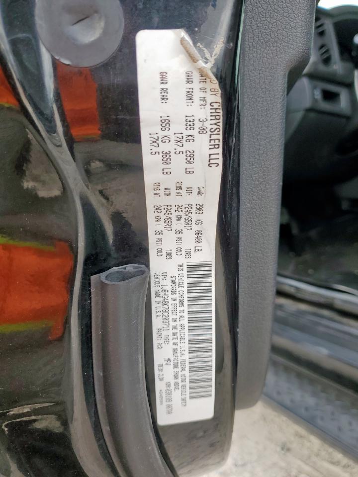 2008 Jeep Commander Sport VIN: 1J8HG48K78C203711 Lot: 93274305