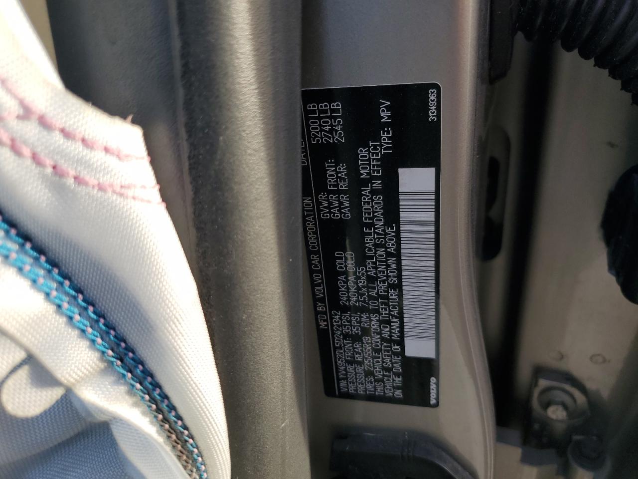 2013 Volvo Xc60 3.2 VIN: YV4952DL5D2421342 Lot: 91019445