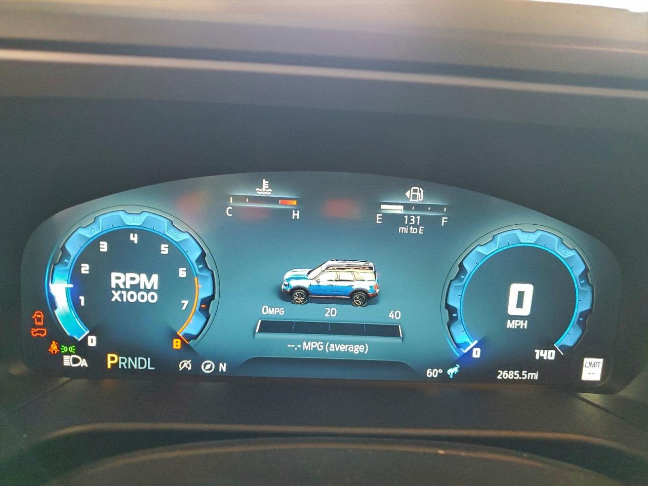 2025 Ford Bronco Sport Outer Banks VIN: 3FMCR9CN4SRE21779 Lot: 93417135