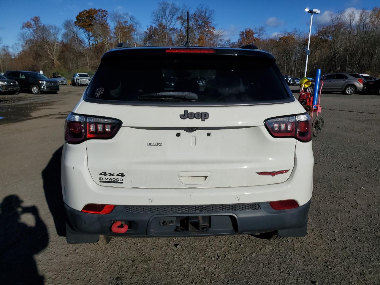 2018 Jeep Compass Trailhawk VIN: 3C4NJDDB8JT144745 Lot: 90781575