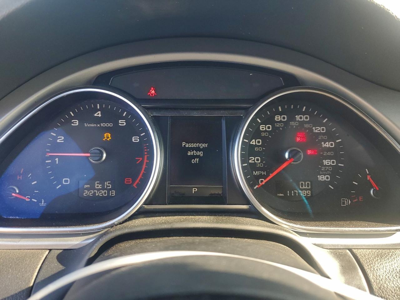 2014 Audi Q7 Prestige VIN: WA1DGAFE8ED017922 Lot: 94407075