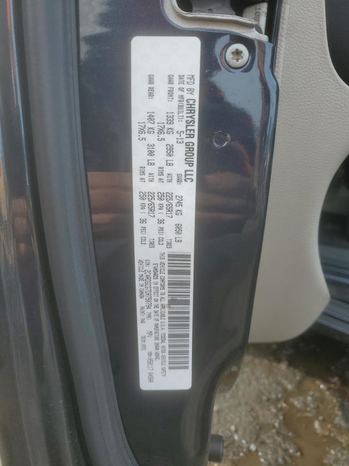 2013 Dodge Grand Caravan Sxt VIN: 2C4RDGCG7DR750794 Lot: 91763115