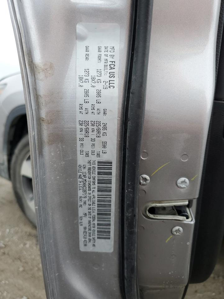 2019 Jeep Cherokee Limited VIN: 1C4PJMDX0KD397179 Lot: 93379155