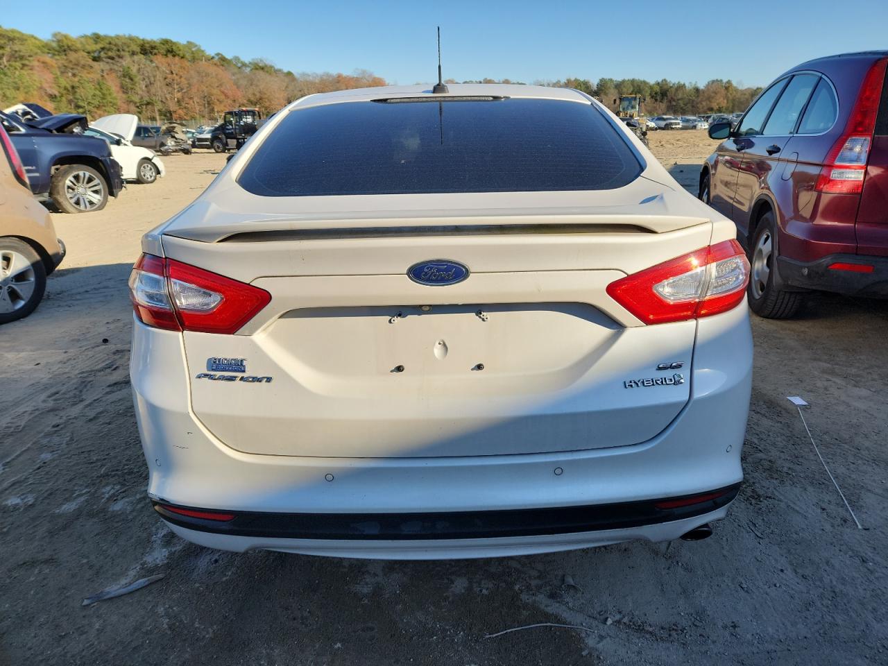 2014 Ford Fusion Se Hybrid VIN: 3FA6P0LUXER140624 Lot: 92849395
