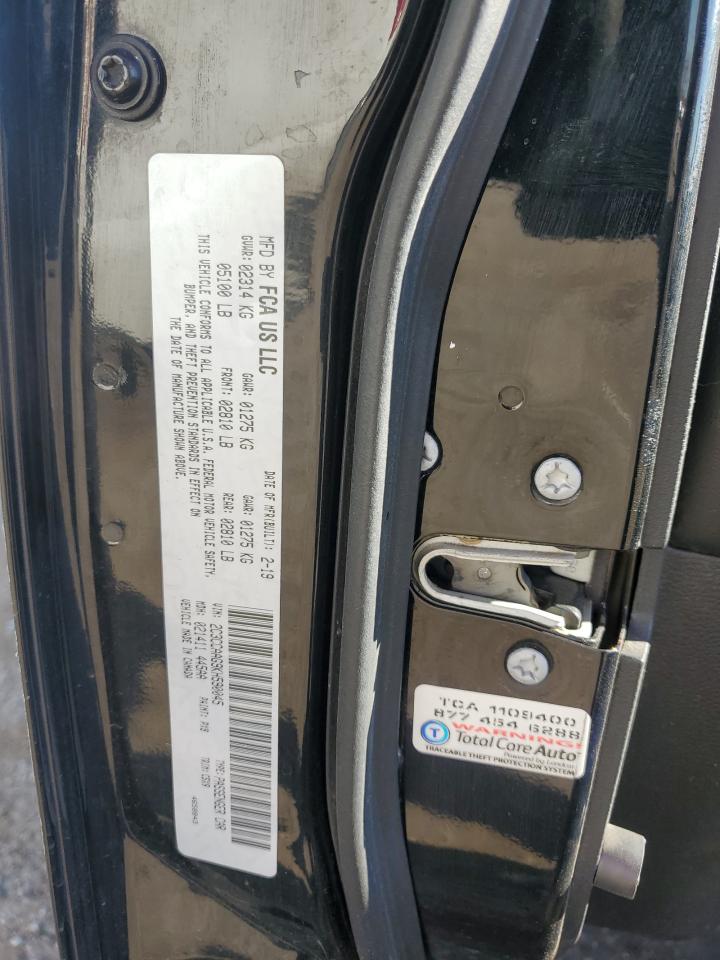 2019 Chrysler 300 Touring VIN: 2C3CCAAG9KH590045 Lot: 92021035