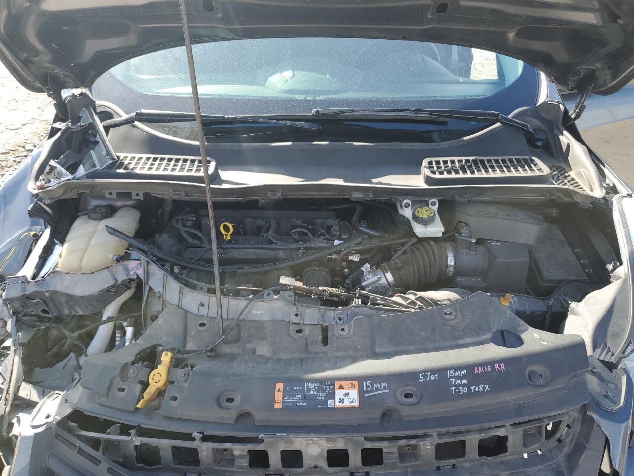 2016 Ford Escape S VIN: 1FMCU0F79GUB66828 Lot: 91399875