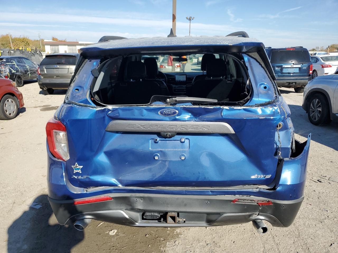 2022 Ford Explorer Xlt VIN: 1FMSK8DH1NGA69159 Lot: 91432615