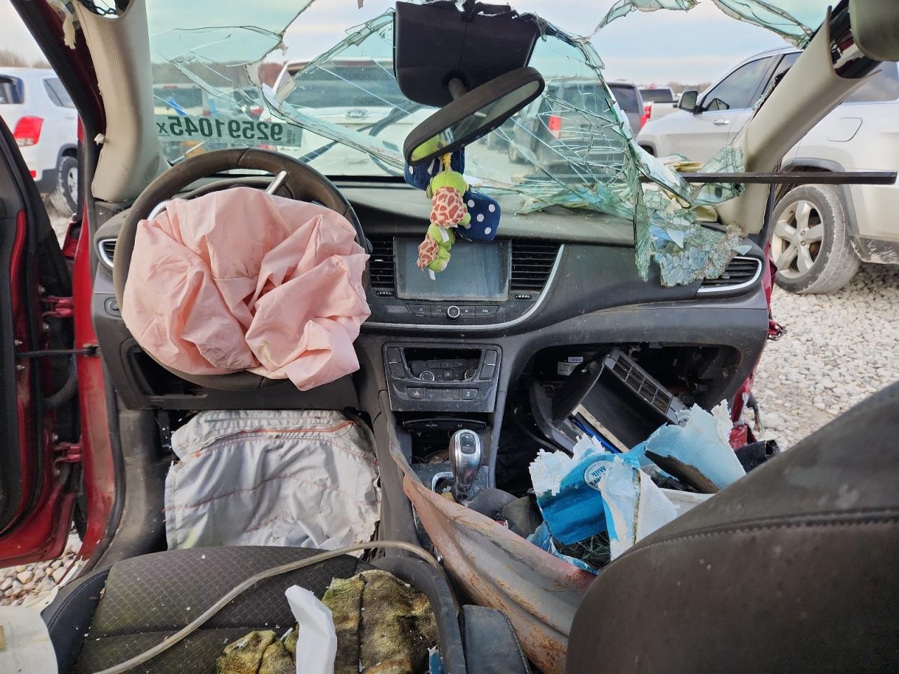 2017 Buick Encore Sport Touring VIN: KL4CJ1SBXHB101054 Lot: 92591045