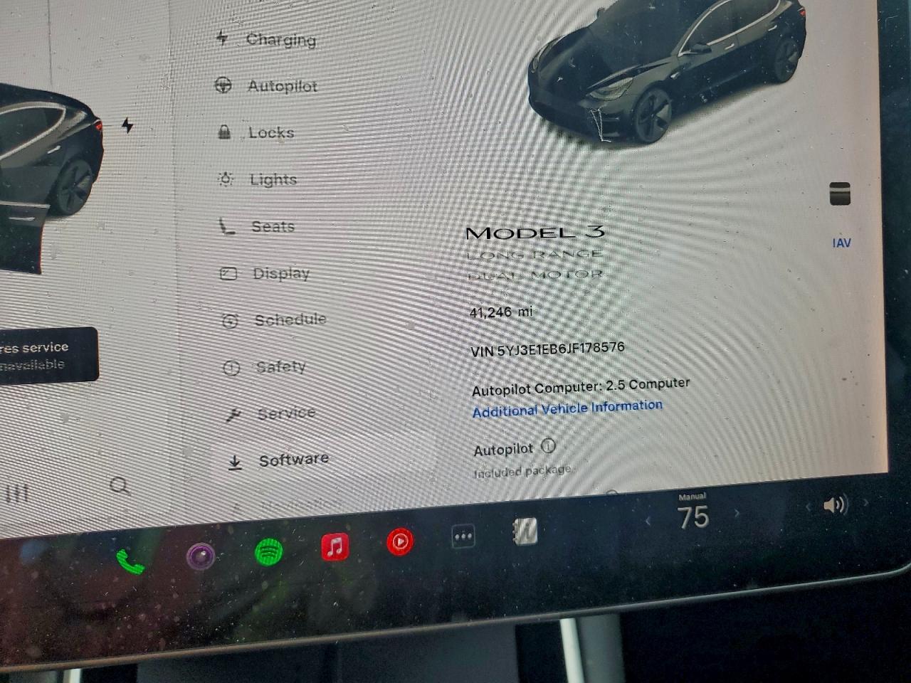 2018 Tesla Model 3 VIN: 5YJ3E1EB6JF178576 Lot: 93720045