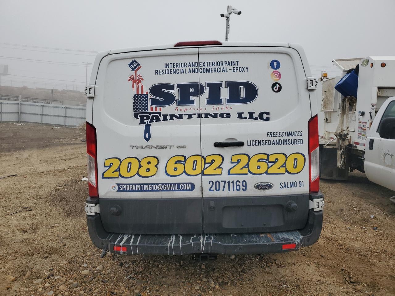 2017 Ford Transit T-150 Delivery Van VIN: 1FTYE2YM8HKB54821 Lot: 93559885