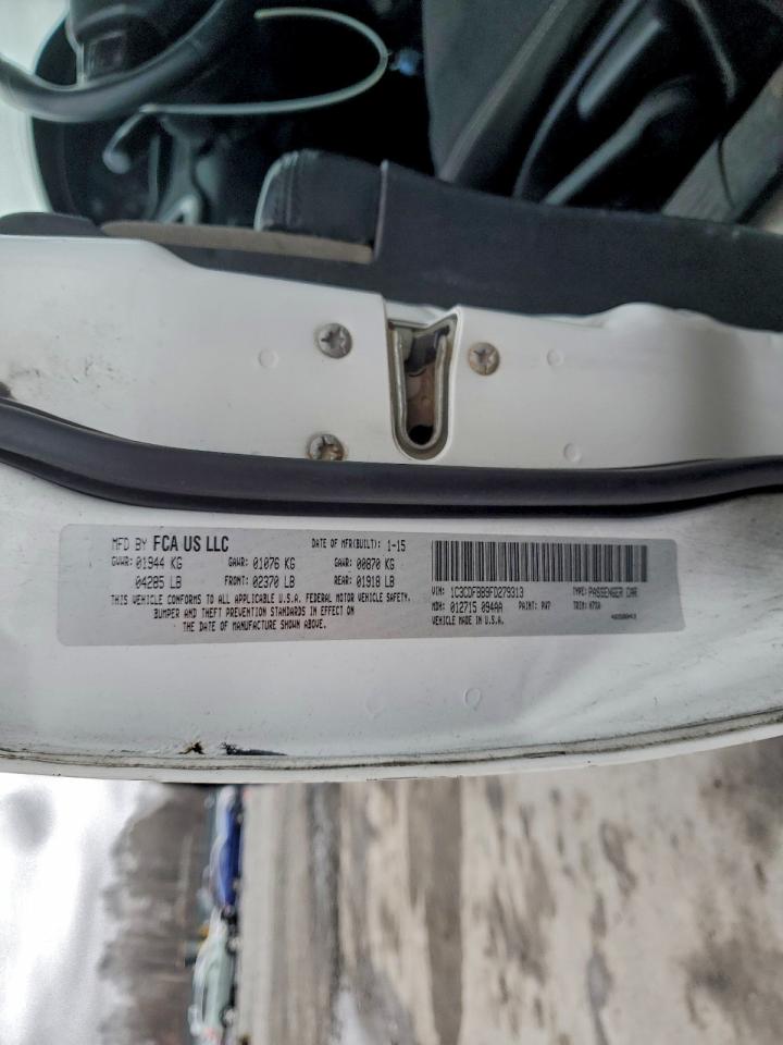 2015 Dodge Dart Sxt VIN: 1C3CDFBB9FD279313 Lot: 92980785