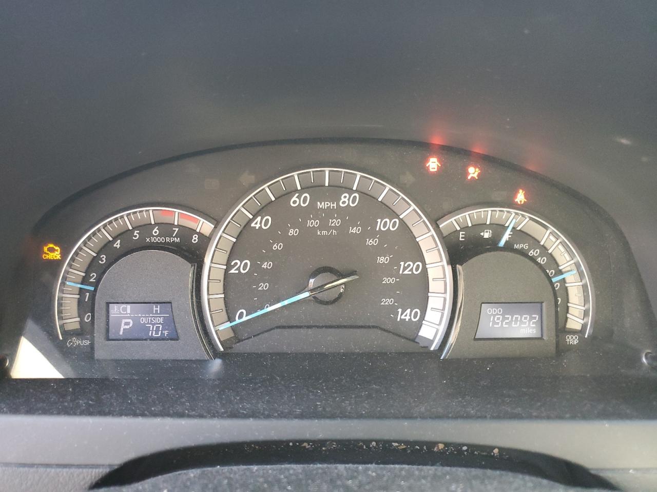 2012 Toyota Camry Base VIN: 4T1BF1FK4CU627380 Lot: 92349615