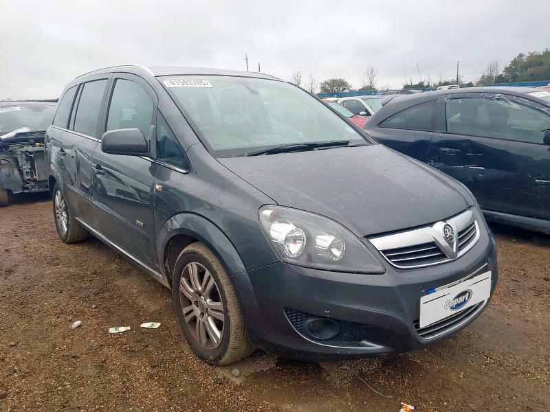 2012 VAUXHALL ZAFIRA 1.8I DESIGN 5DR