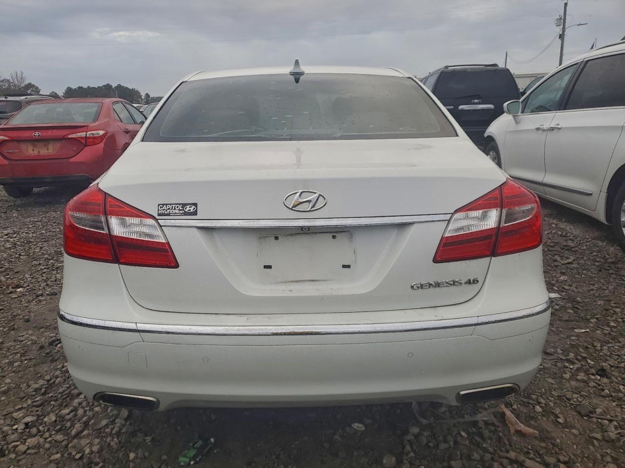 2012 Hyundai Genesis 4.6L VIN: KMHGC4DF6CU163708 Lot: 93951525