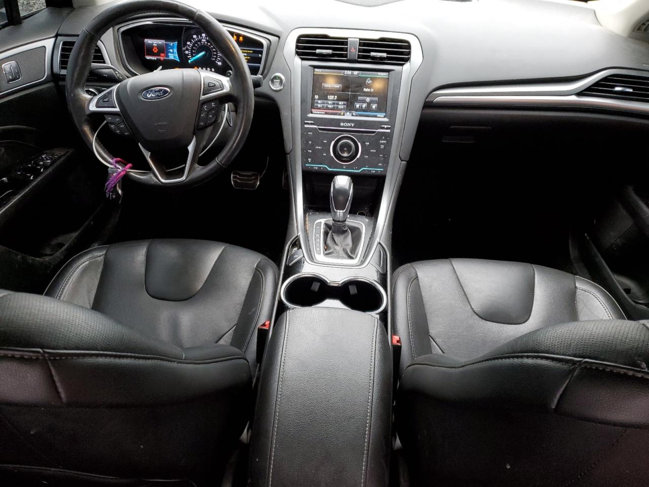 2014 Ford Fusion Titanium VIN: 3FA6P0D96ER396902 Lot: 93589015