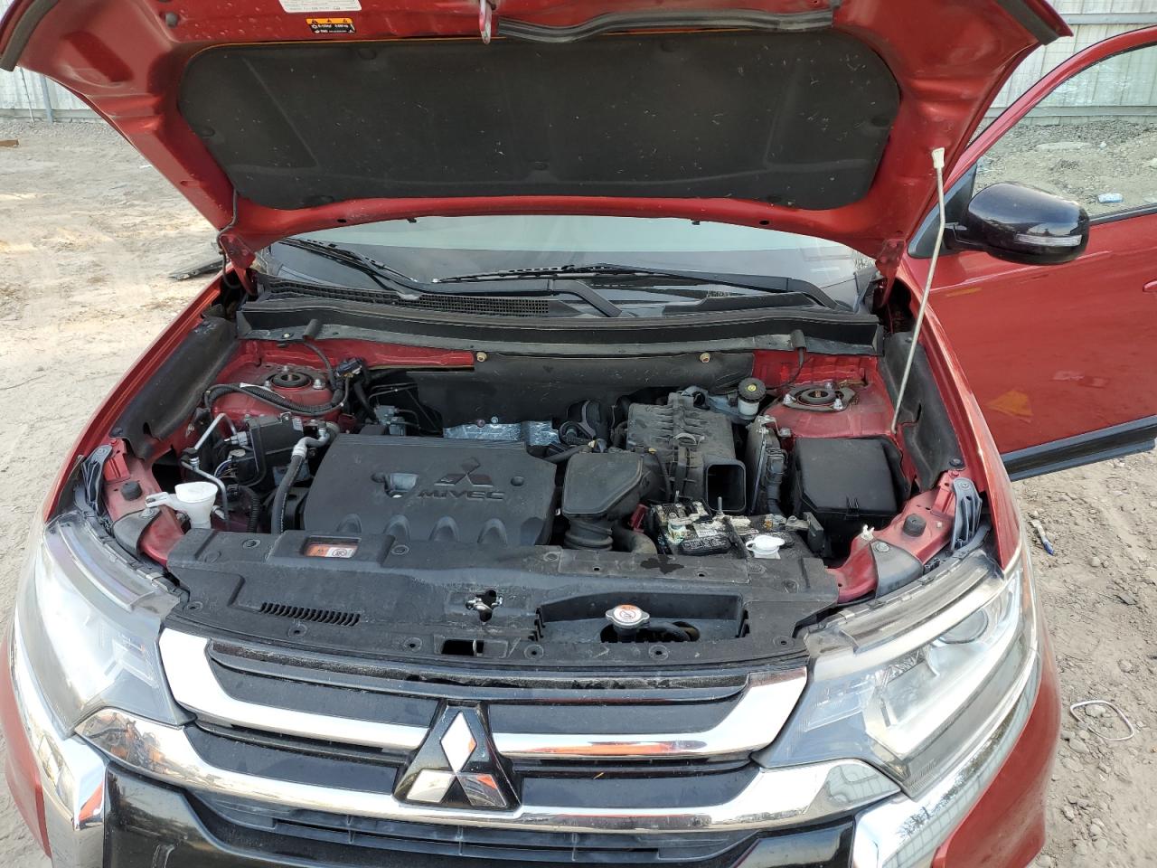 2018 Mitsubishi Outlander Se VIN: JA4AD3A32JZ059707 Lot: 93290215