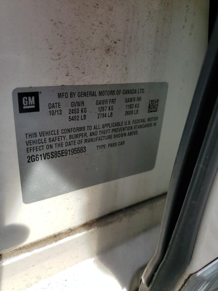 2014 Cadillac Xts Vsport Premium VIN: 2G61V5S85E9195583 Lot: 91318145