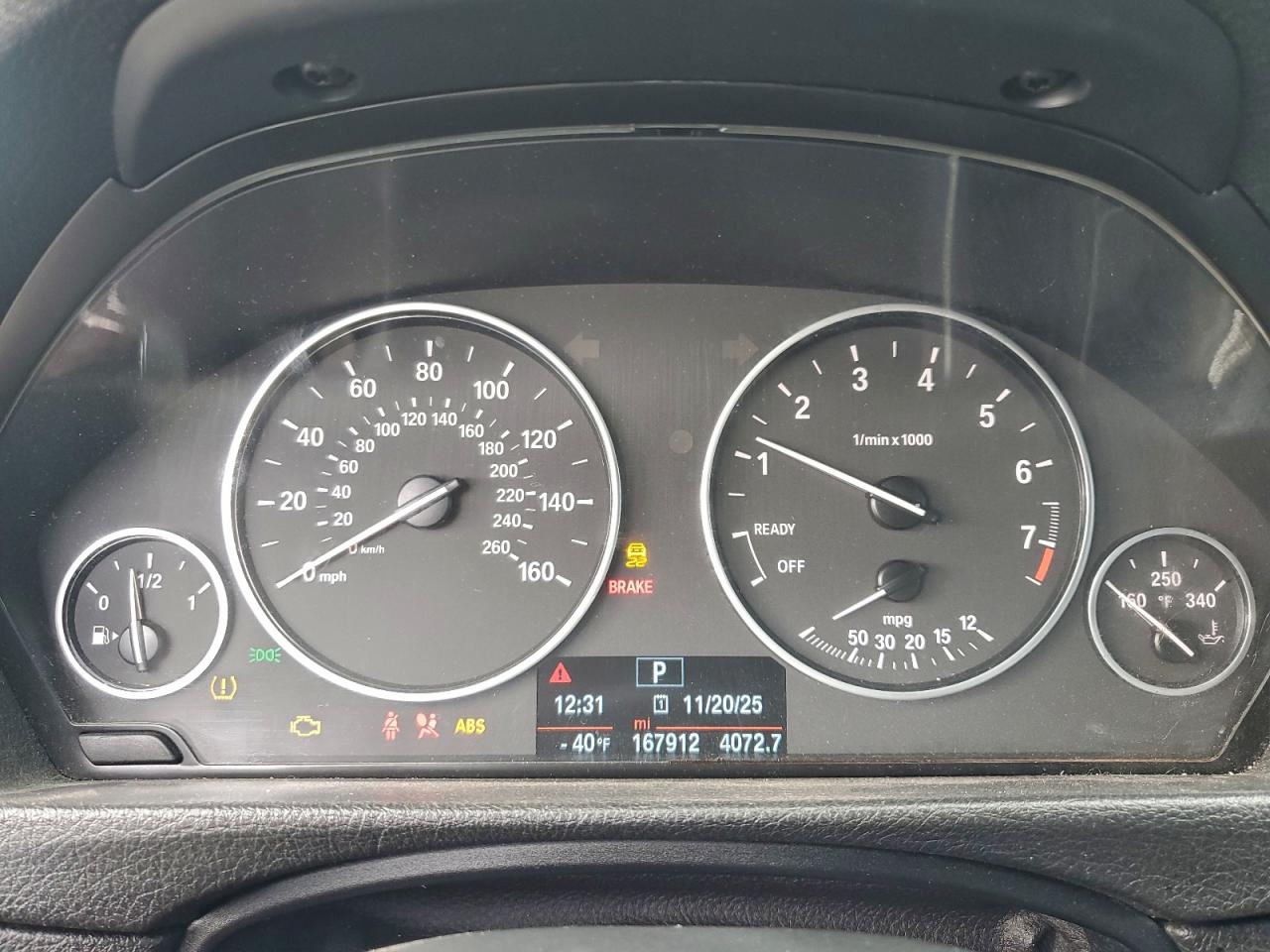 2014 BMW 328 I Sulev VIN: WBA3C1C5XEK114792 Lot: 94060775