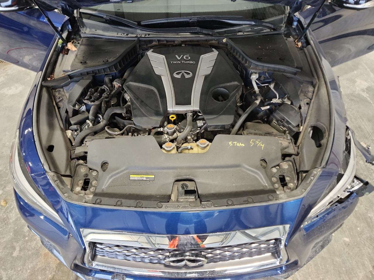 2018 Infiniti Q50 Red Sport 400 VIN: JN1FV7AR3JM481327 Lot: 92636605