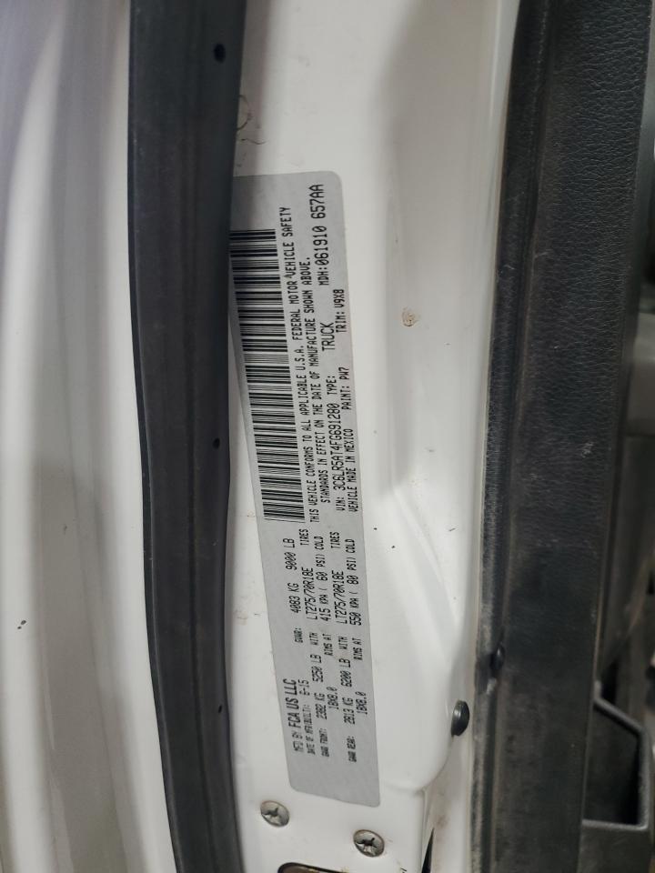 2015 Ram 2500 St VIN: 3C6LR5AT4FG691280 Lot: 91648425