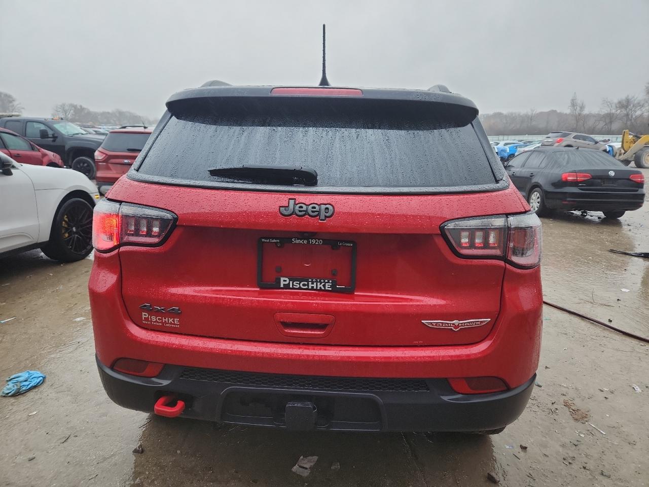 2018 Jeep Compass Trailhawk VIN: 3C4NJDDB9JT419278 Lot: 92419785