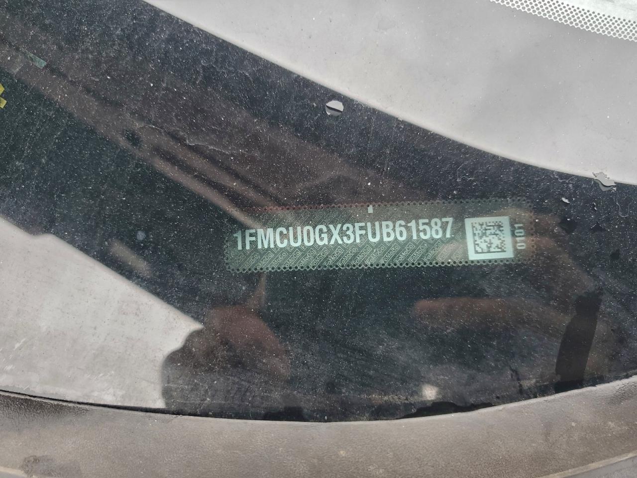 2015 Ford Escape Se VIN: 1FMCU0GX3FUB61587 Lot: 93773175