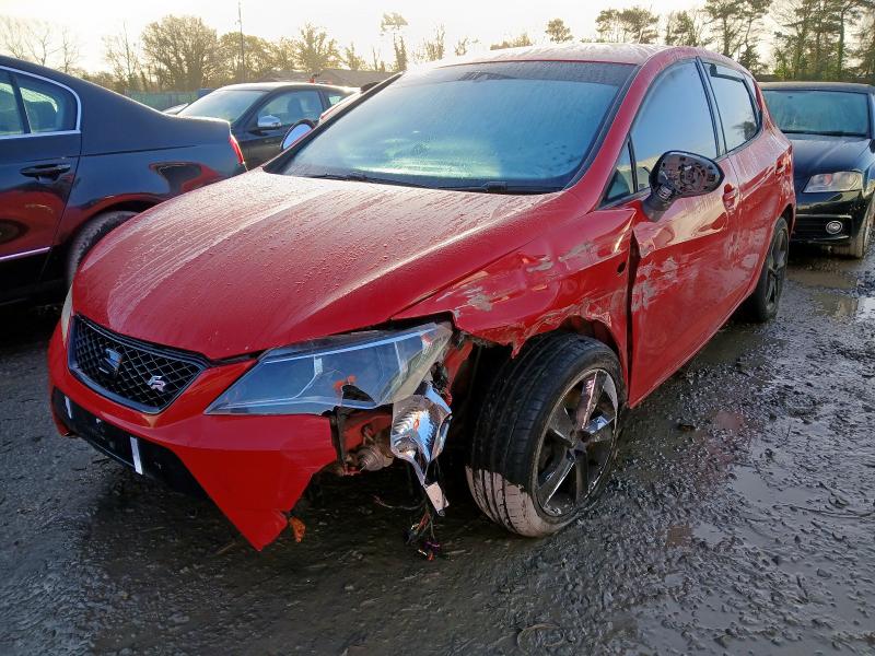 2017 SEAT IBIZA 1.2 TSI 110 FR TECHNOLOGY 5DR for sale at Copart WOLVERHAMPTON