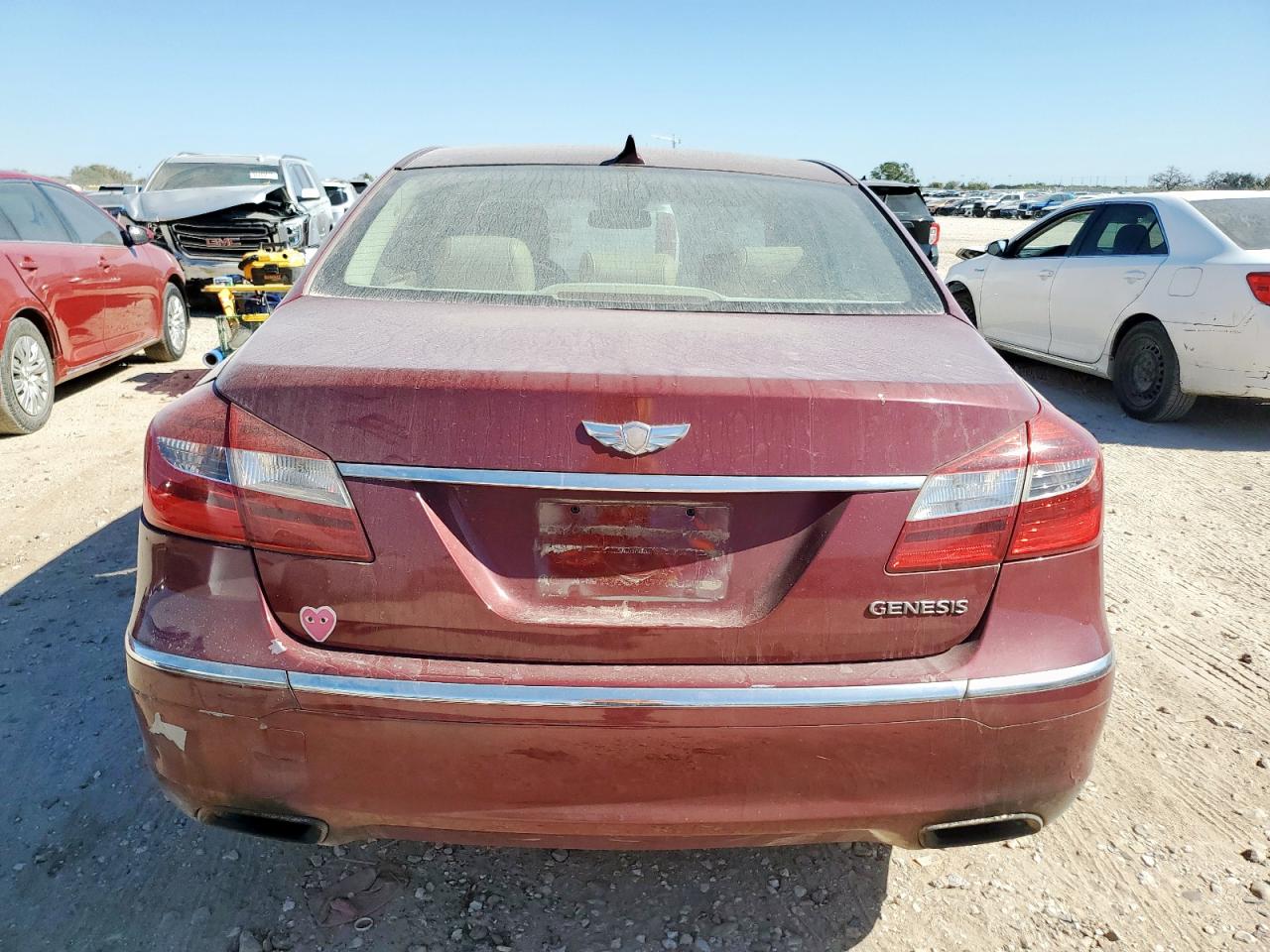 2013 Hyundai Genesis 3.8L VIN: KMHGC4DD3DU209690 Lot: 92002565