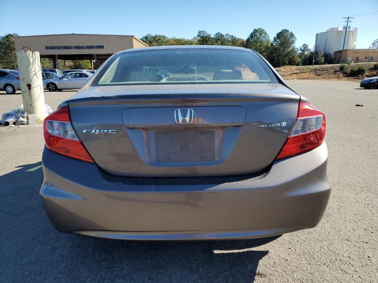 2012 Honda Civic Lx VIN: 2HGFB2F53CH581269 Lot: 91865445