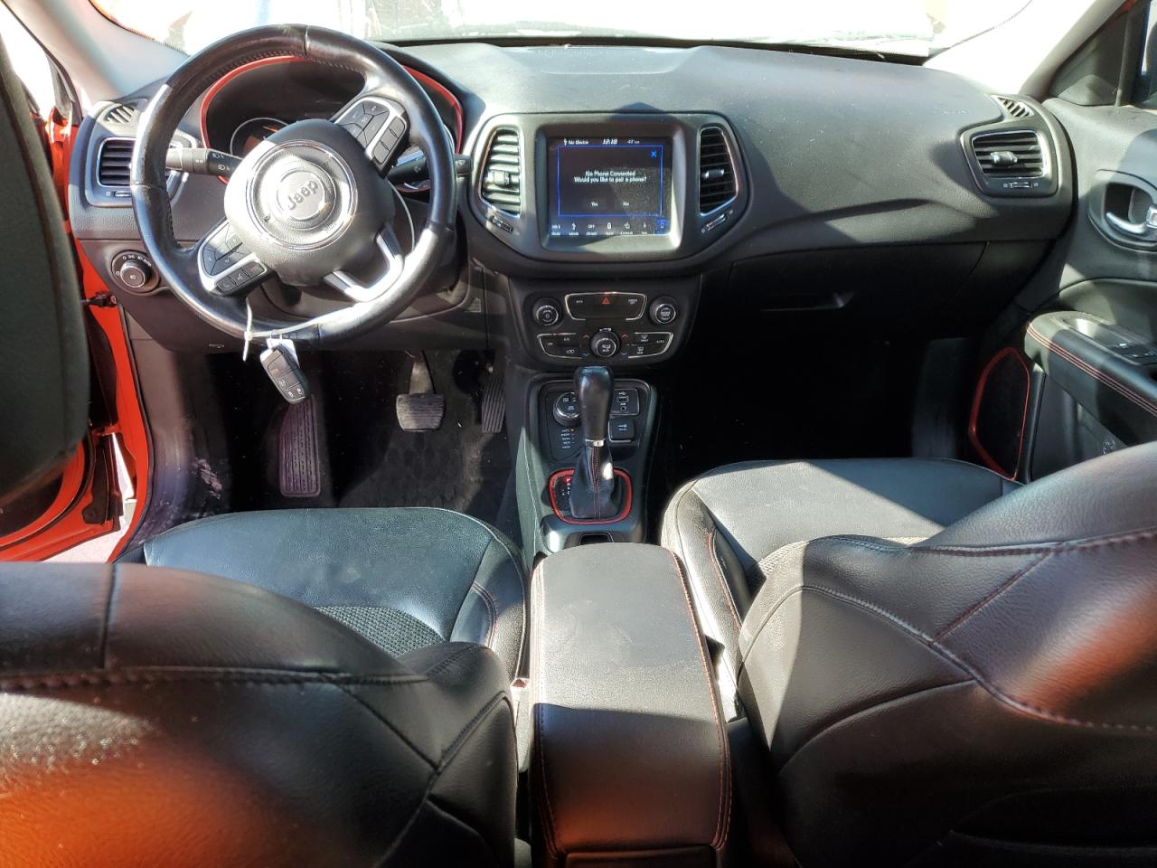 2018 Jeep Compass Trailhawk VIN: 3C4NJDDB3JT345887 Lot: 92100755