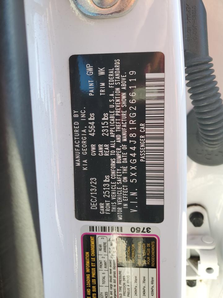 2024 Kia K5 Gt VIN: 5XXG44J81RG266119 Lot: 91354515