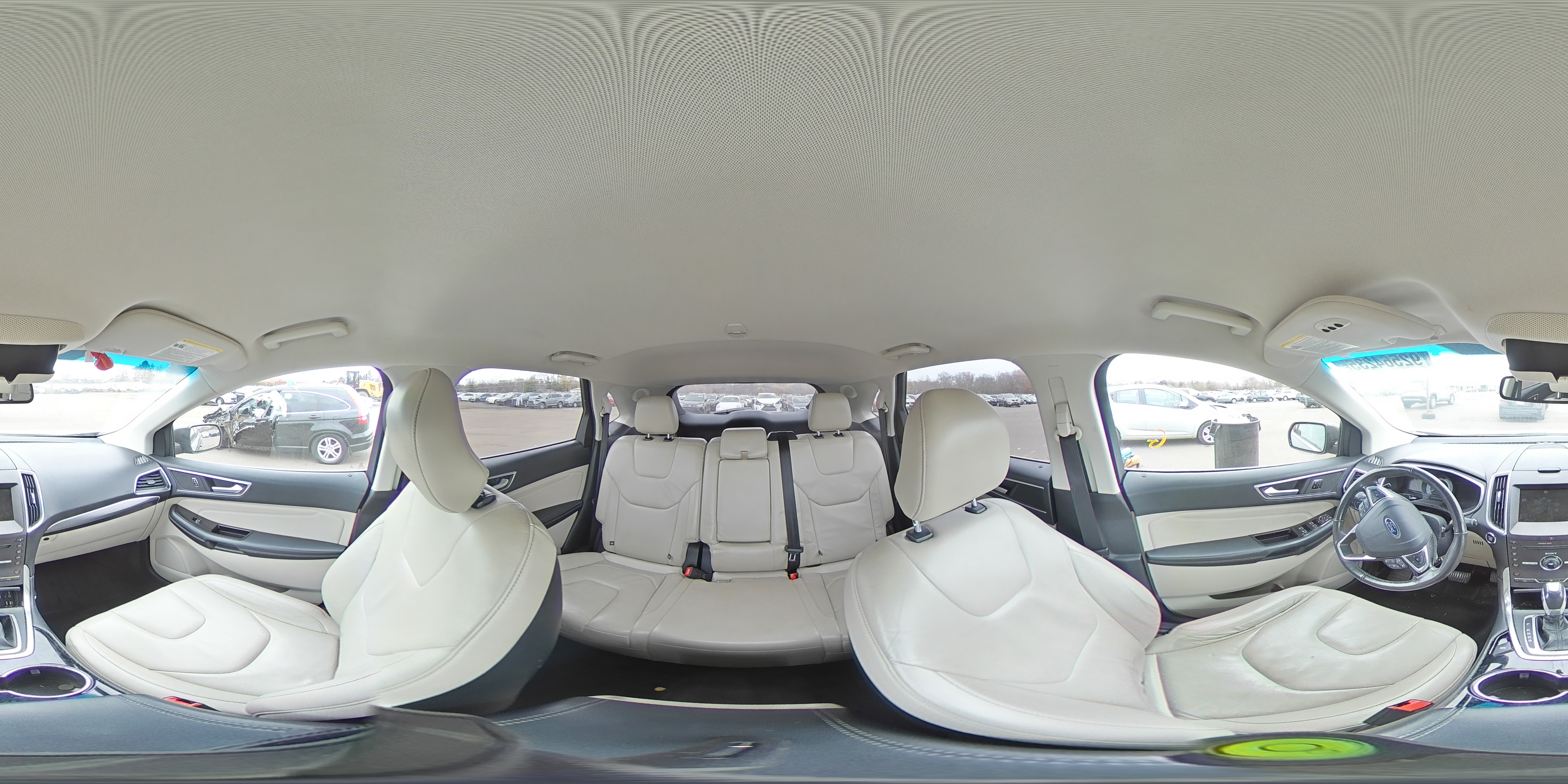 2015 Ford Edge Titanium VIN: 2FMTK4K93FBB43635 Lot: 92564235