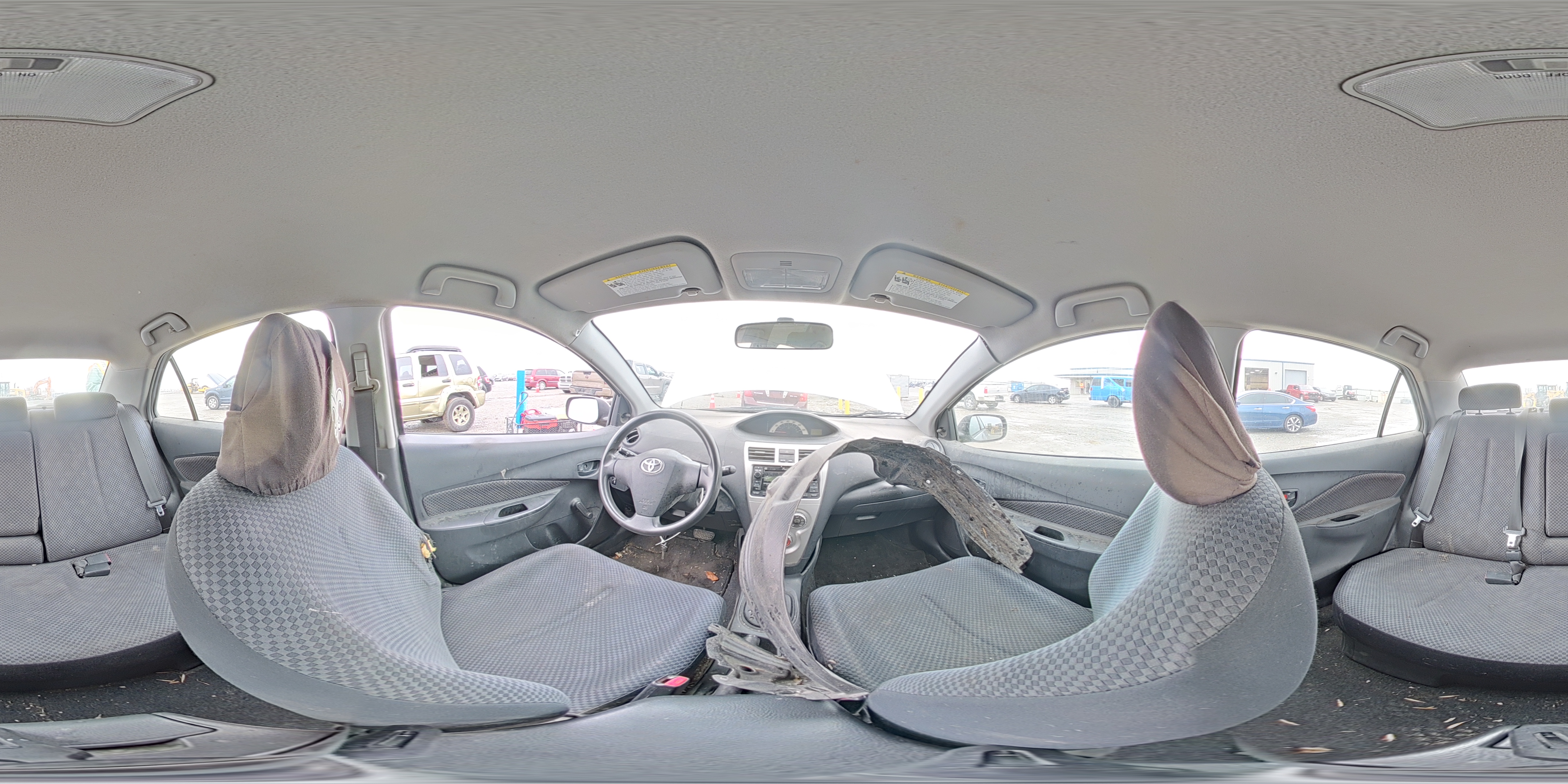 2008 Toyota Yaris VIN: JTDBT923381283513 Lot: 93640585