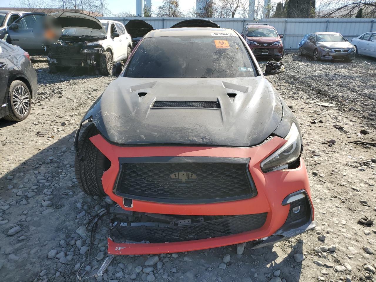 2018 Infiniti Q50 Luxe VIN: JN1EV7AR2JM445351 Lot: 92996455