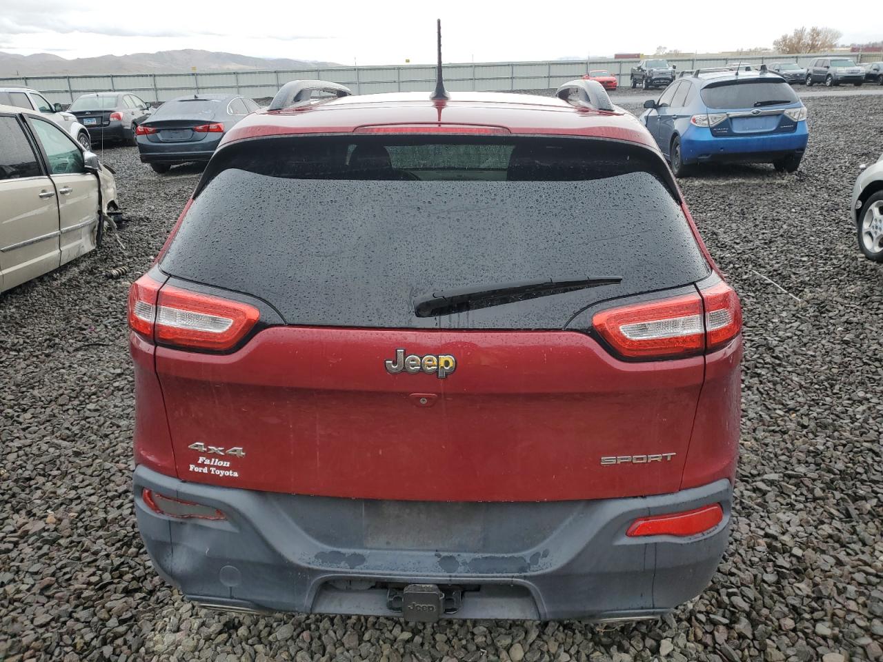 2017 Jeep Cherokee Sport VIN: 1C4PJMAS3HW580596 Lot: 93057865