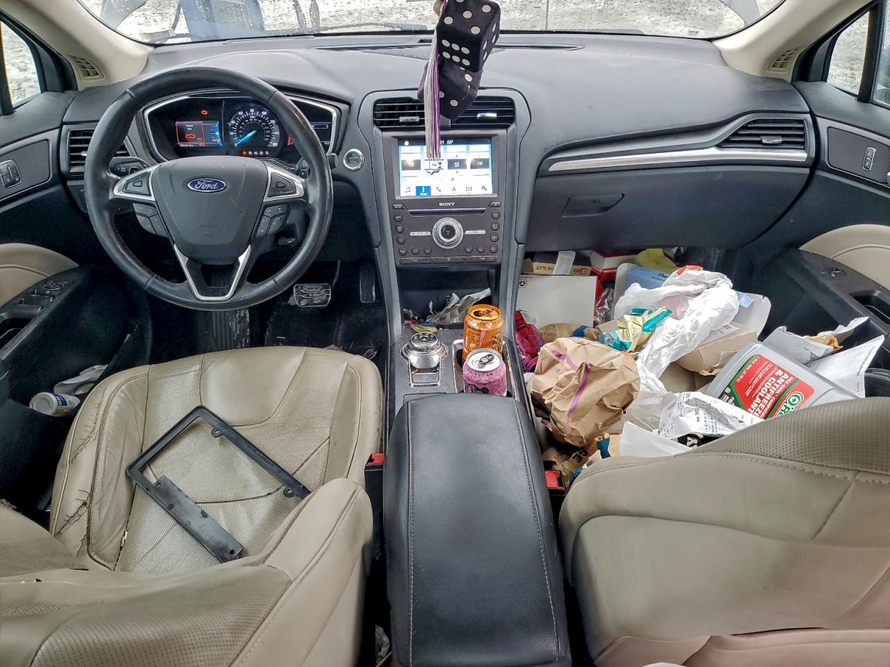 2017 Ford Fusion Titanium VIN: 3FA6P0K95HR149104 Lot: 93111145