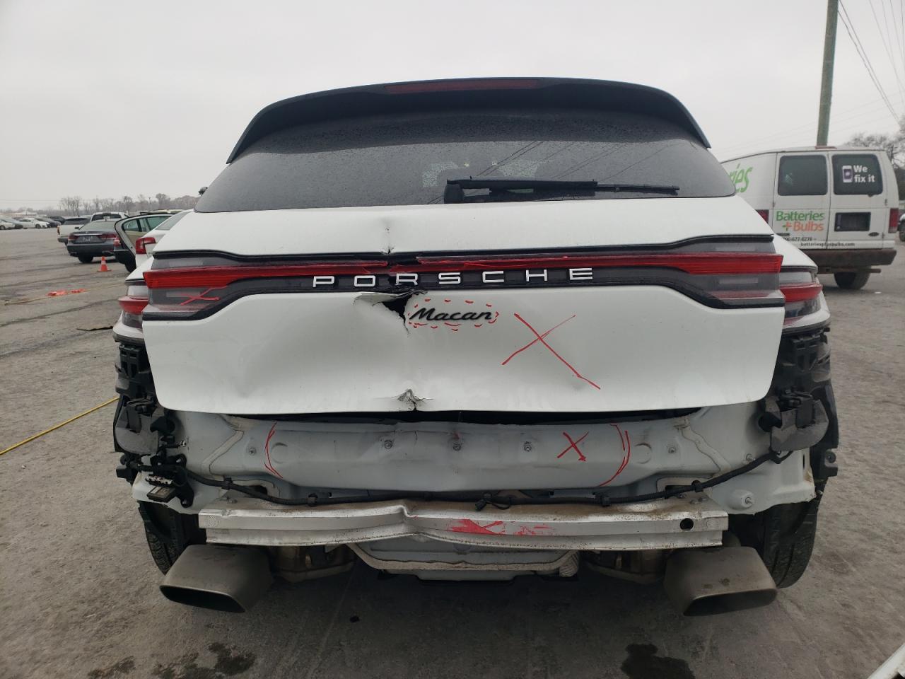 2022 Porsche Macan VIN: WP1AA2A57NLB10054 Lot: 93431765