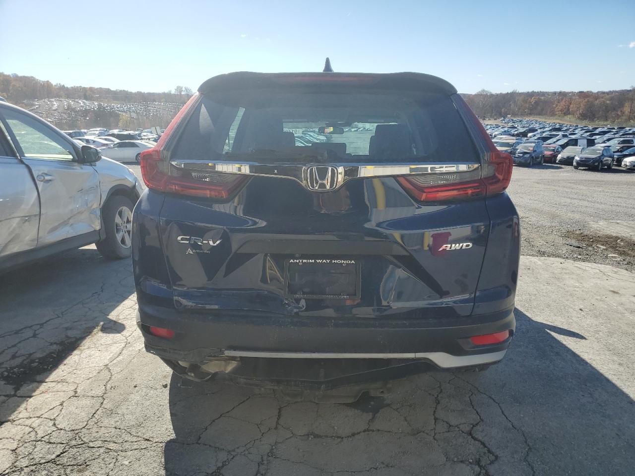 2020 Honda Cr-V Lx VIN: 7FARW2H21LE007752 Lot: 91499005