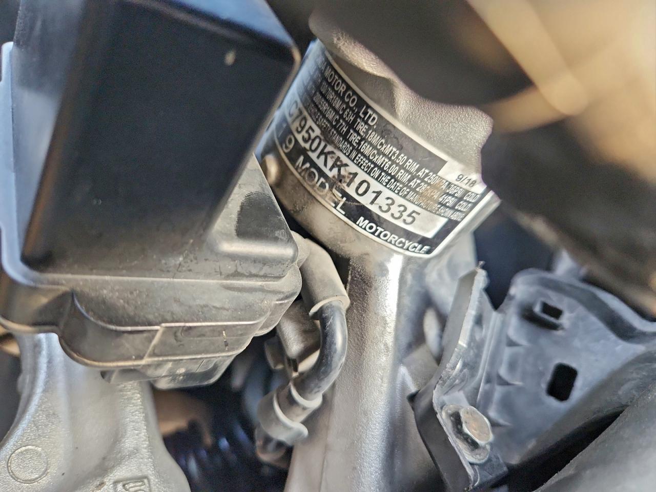 2019 Honda Gl1800 D VIN: JH2SC7950KK101335 Lot: 93111005