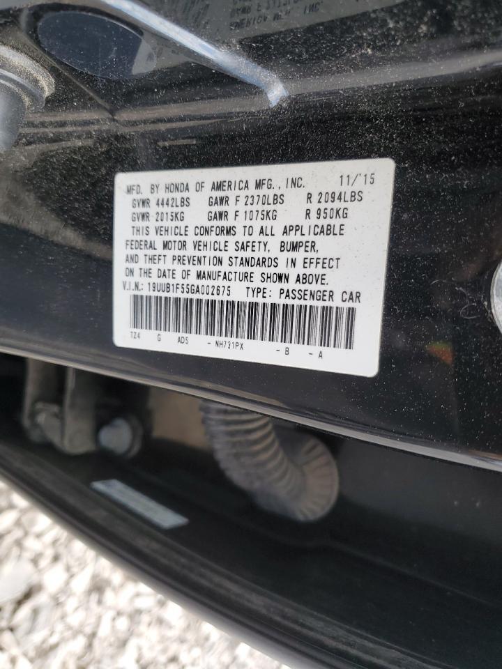 2016 Acura Tlx Tech VIN: 19UUB1F55GA002675 Lot: 91730825