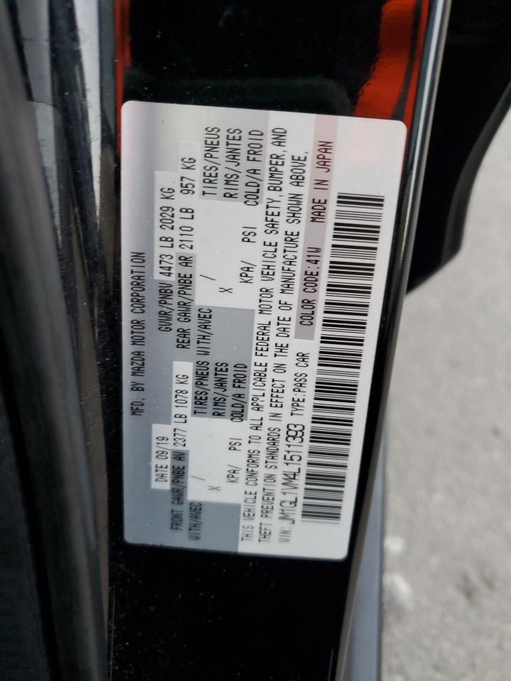 2020 Mazda 6 Touring VIN: JM1GL1VM4L1511393 Lot: 90481615